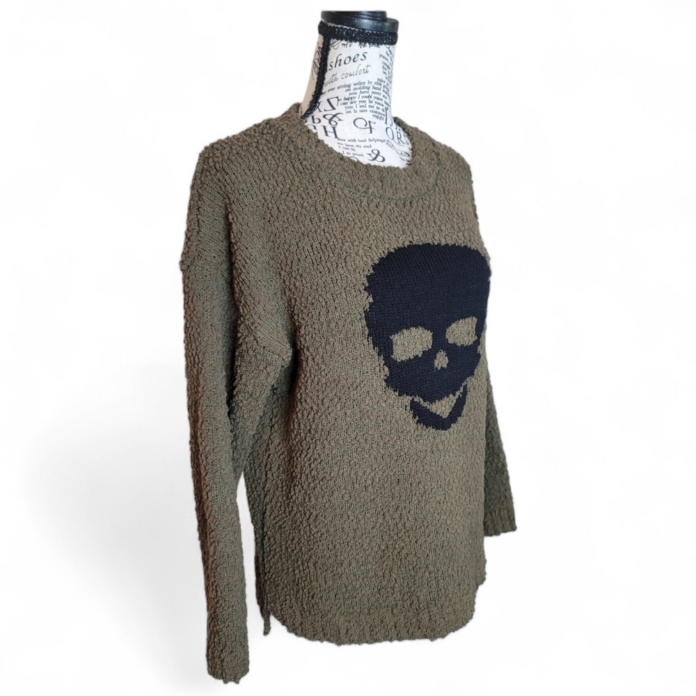 Bobeau Skull Crew Neck Sweater Size:M